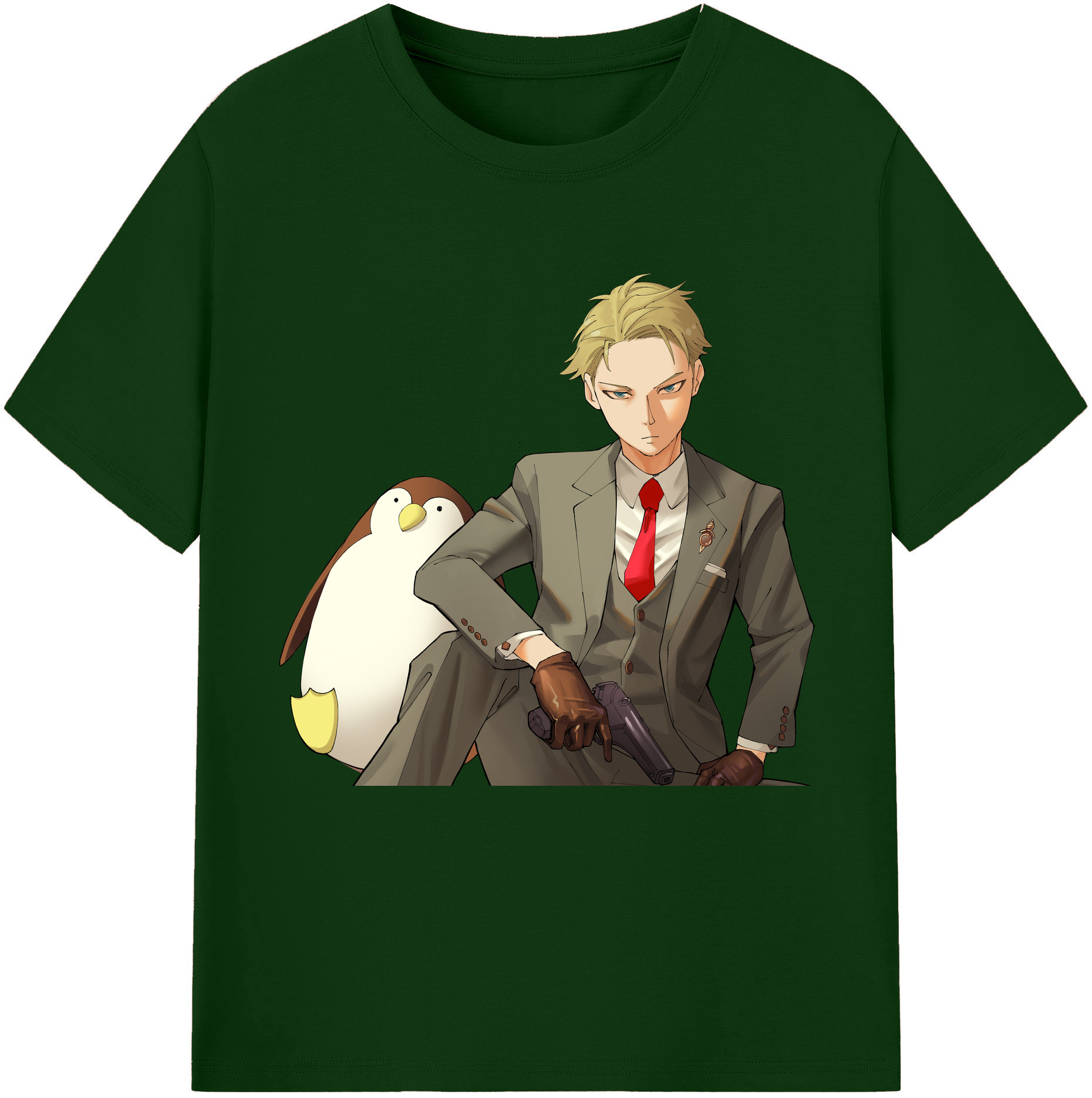 （画像用） SPY×FAMILY间谍家家酒 綿100％半袖Tシャツ（フロントプリント）